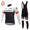 Mens Winter Cycling Jersey Long Sleeve Thermal Fleece Bike Top Road MTB Ride