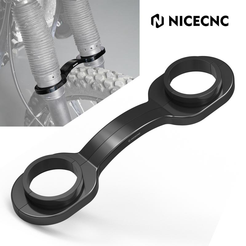 For 2023 2024 Kawasaki KLR 650 KLR650 Front Fork Brace Motorcycle Fork Stabilizer Holder Clamp for Kawasaki KLR 650 2008-2024