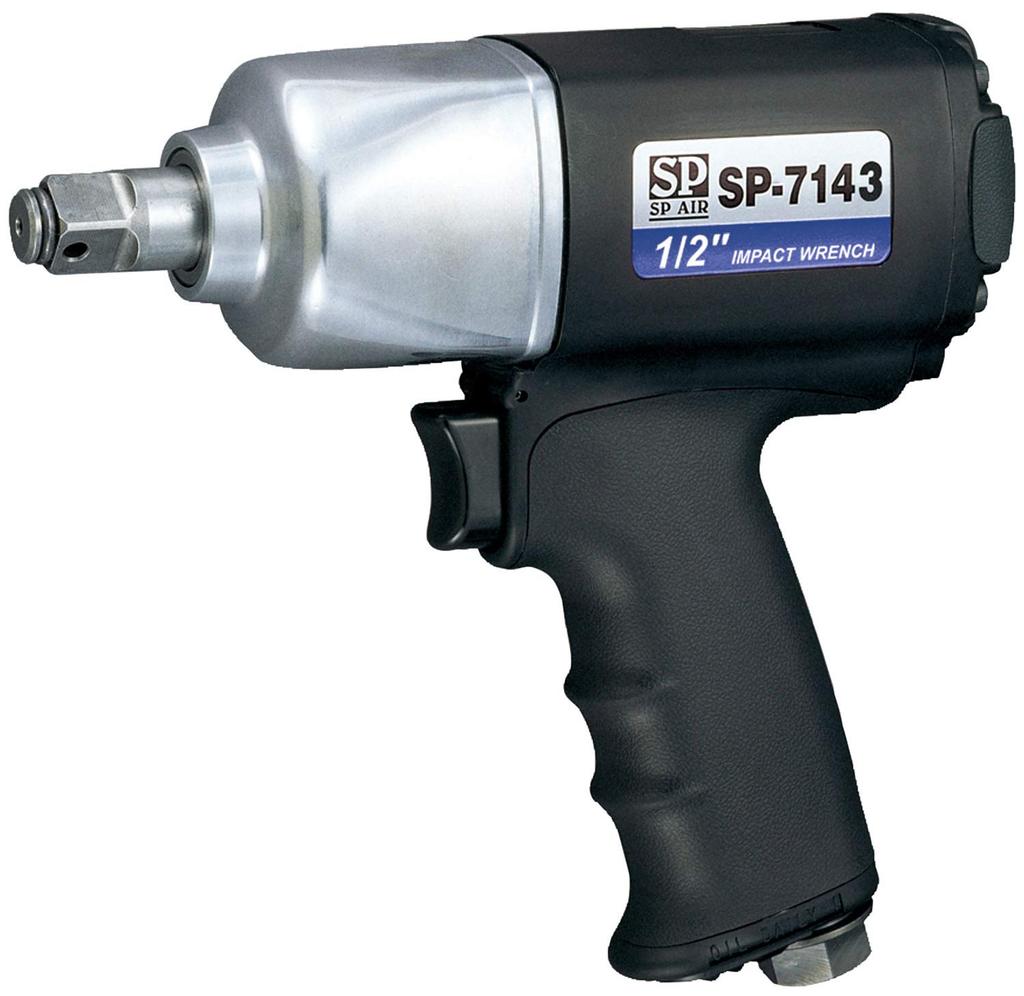 SP Air Air Impact Wrench Tightening Torque (12.7mm square) (N m) 50-280 SP-7143