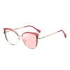Оправа для очков Cat'S Eye Optical, женские очки с изменяющимся цветом, анти-синий свет, оправа для женщин с плоскими линзами для коррекции близорукости