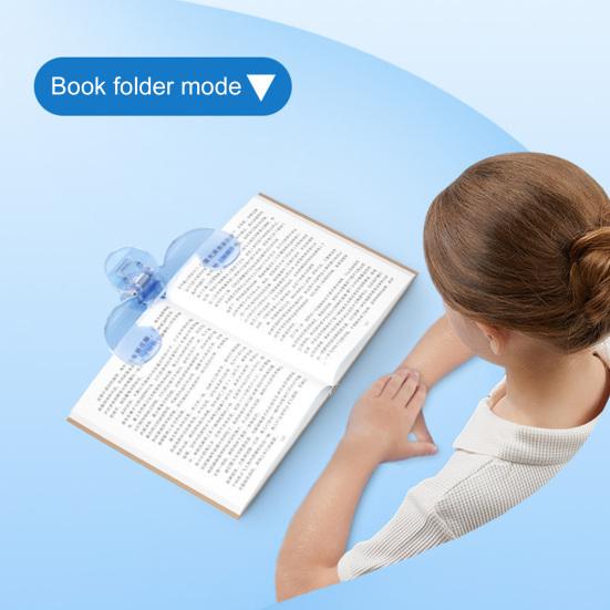 Прозрачный зажим для книги Пластиковый держатель для страниц книги Зажимы Многофункциональные закладки Аксессуары для чтения