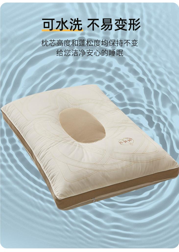 A-side all cotton three-dimensional herbal cassia seed composite pillow core pillow
