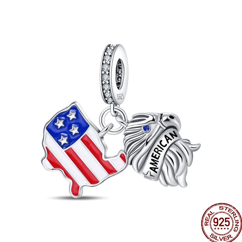 American Sports Series Copper Badminton Baseball Football Pendant Beads Suitable For 3Mm Original Bracelet Diy