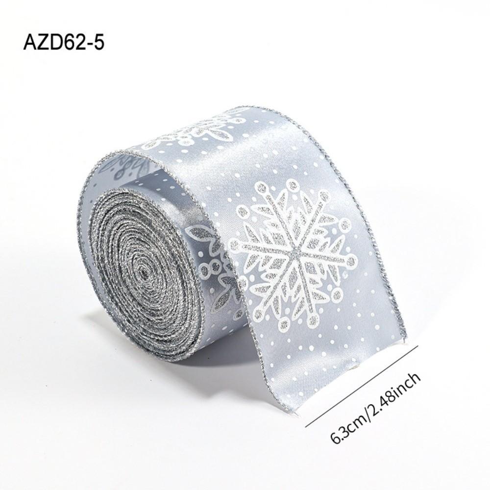 2М Изысканная Рождественская Лента DIY Тканевая Лента Новая Тканая Тесьма Упаковка Подарков