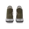 Converse Chuck Taylor All Star Platform Laye Удобные Повседневные Кожаные Высокие Кеды Женские кроссовки Зеленые 569724C