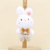 Adorable Bunny Keychain Plush Toy Soft Stuffed Animal Doll For Kids And Adults