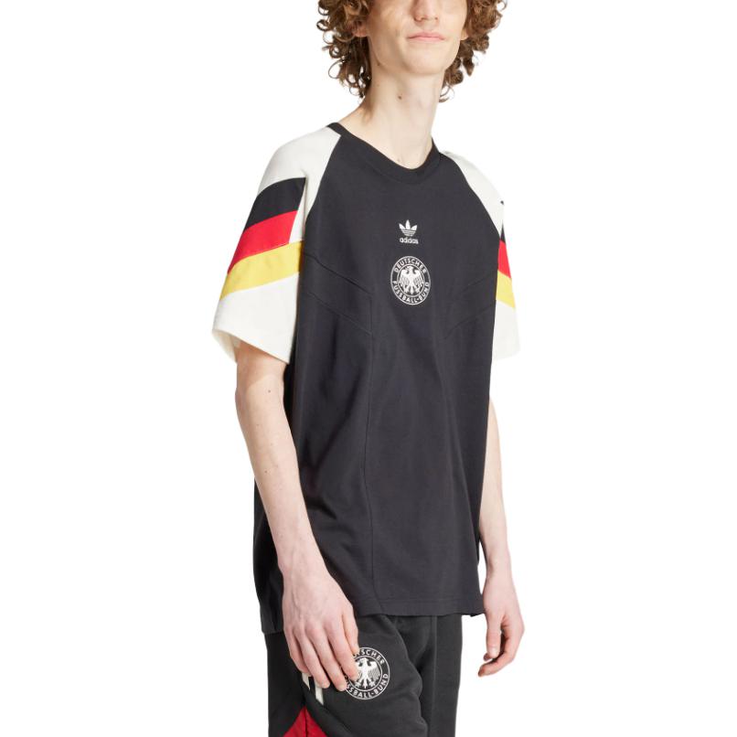 adidas Оригинальная футболка Germany Черная IY7052