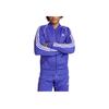 Adidas Originals Logo Print Straight Fit Comfortable Breathable Jacket Men Jacket Blue IR9885