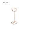 Supplies Paper Clamp Desktop Decoration Place Card Photos Clips Clamps Stand Table Numbers Holder