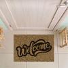 HOMELOVEeE Welcome Letter Pattern Front Door Carpet Mat