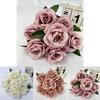 Elegant Artificial Rose Flower Arrangement For Wedding Decorations And Photography Props