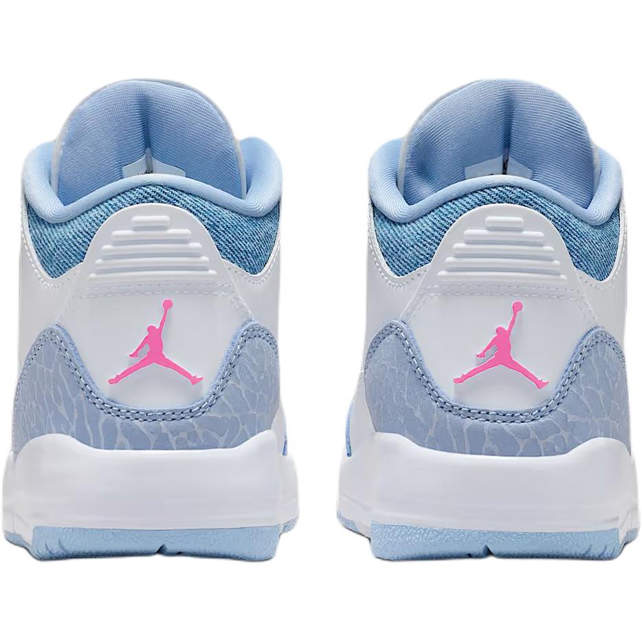 Air Jordan 3 Retro PS HQ0783-101 Детские кожаные ретро-кроссовки для образа жизни