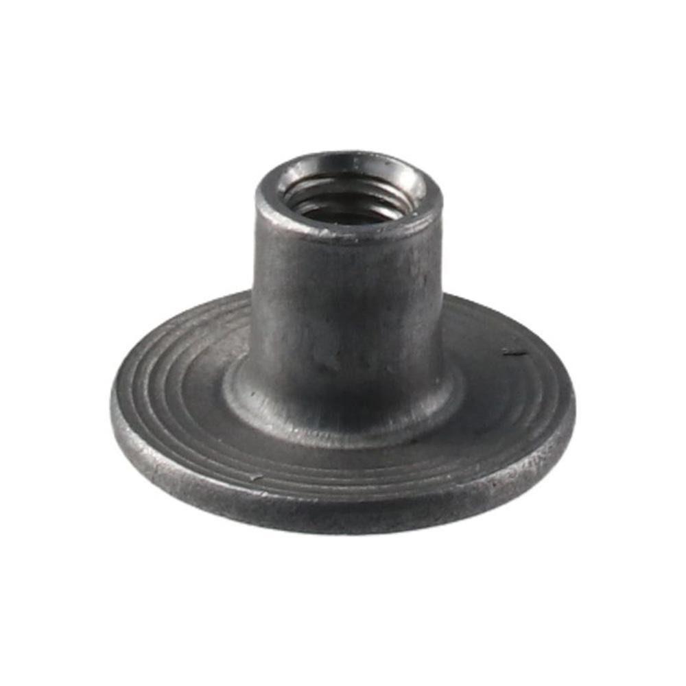 30Pcs M6 M8 T-Shaped Weld Nut Carbon Steel Flange Insert Nut for Furniture Sheet Metal Woodworking