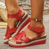 Fashion Summer Woman Sandals 2025 New Anti-Slip Platform Shoes for Women Comfortable Beach Shoes Fashion Open Toe Women Wedges Sandals