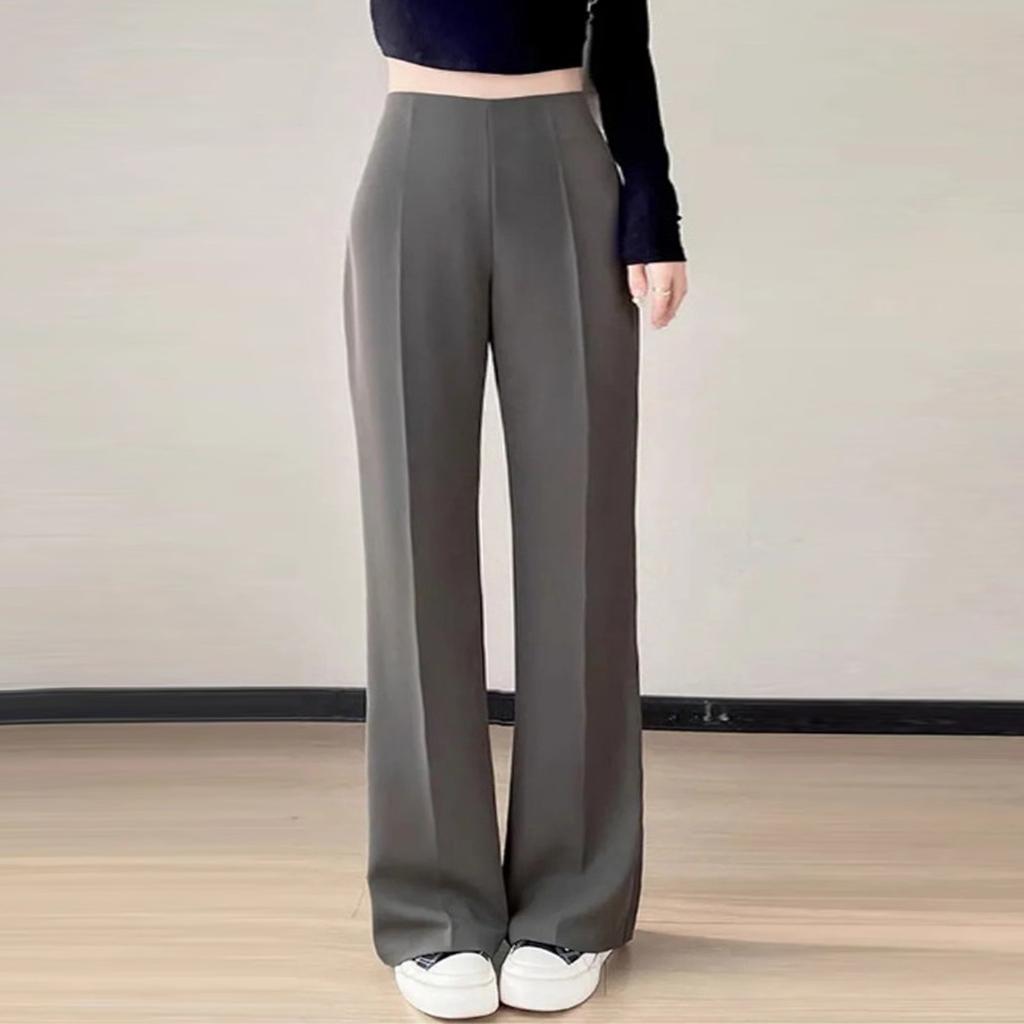 Женские брюки летние повседневные расклешенные рабочие брюки с высокой талией повседневные брюки