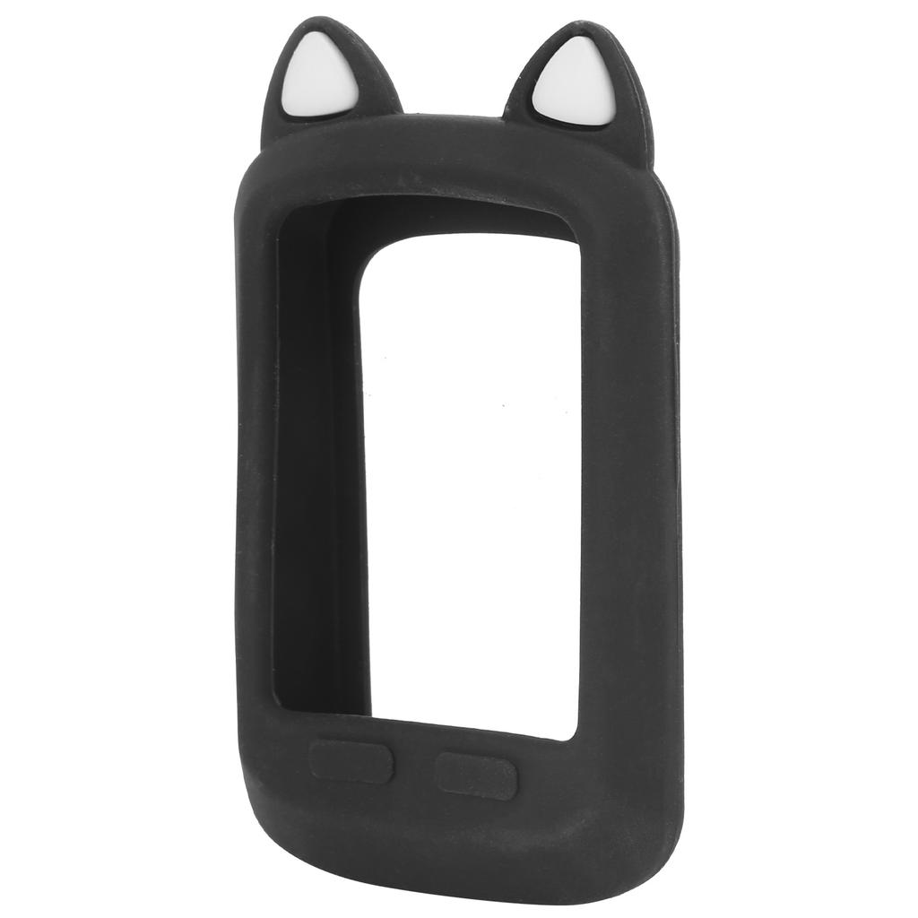 Bicycle Computer Protective Cover Silicone Antidrop Shell Case Cat Ear Protective Sleeve