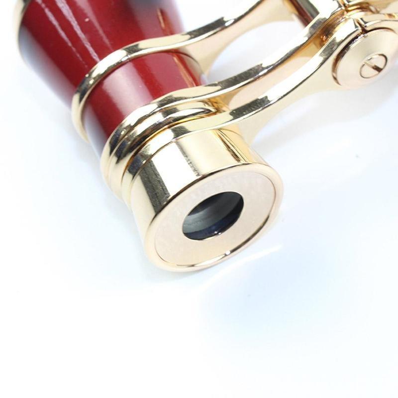 Бинокулярный телескоп, антикварные женские оперные очки 3x25, театральная стеклянная ручка