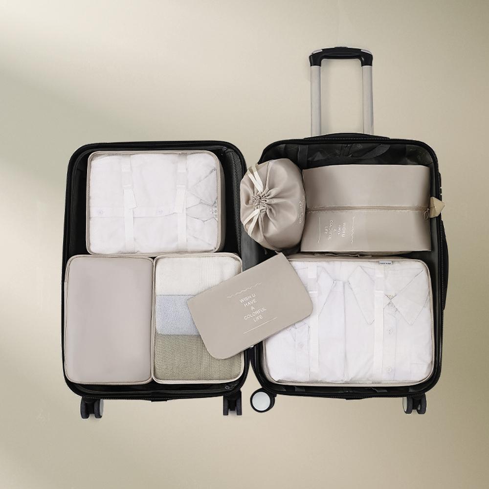 Blanket Shoes Organizers Bag Folding Travel Organizer Storage Bags Clothes Luggage Travel Organizer 7pcs Travel Storage Bag Set