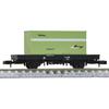 TOMYTEC TOMIX N Gauge JNR Freight Car Com1 Type C900 with Container, Model Train Freight Car 8764