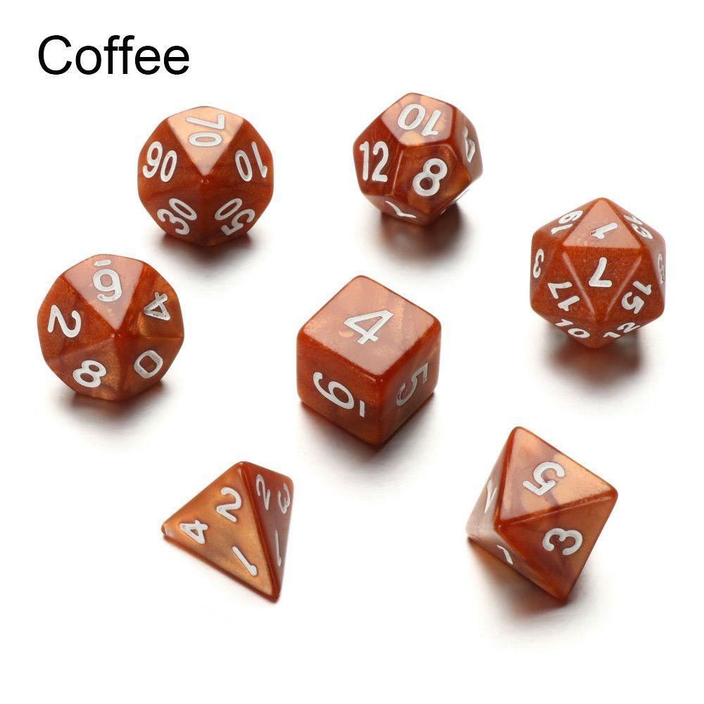 Polyhedral For TRPG DND Multifaceted Leisure Entertainment Toys Board Game Game Accessory Dice Set