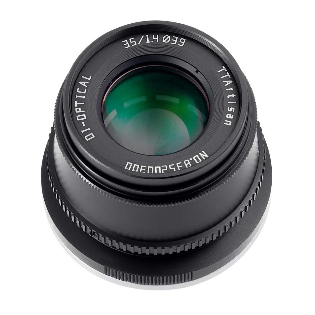 TTArtisan 35mm C Black Lens Meisho Kogaku warranty f/1.4 L-mount 2-year