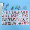 Epoxy Resin Mold Alphabet Letter Number Pendant Casting Silicone Crafts