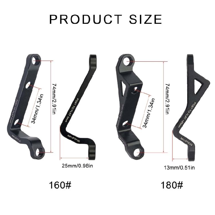 Премиальные алюминиевые сплавы Крепление для переоборудования дисковых тормозов Адаптер надежности для различных моделей велосипедов