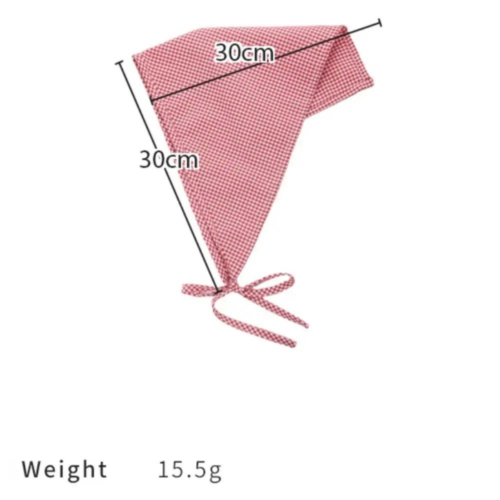 Polyester Cotton Triangle Headscarf Headband Hair Scarf Fashion Decoration Ties Girl