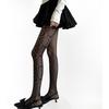 Patterned Fishnet Stockings Leggings,High Waist Tights Stockings for Women,Fishnets Thigh High Stockings Pantyhose