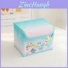 Hello Kitty Kuromi Cinnamoroll Melody Узор в клетку Складной откидной ящик для хранения для офиса и спальни