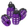 Wheel Hub Valve Cover Theftproof Auto Wheel Cap Tyre Rim Stem Cover Nipple Caps Tire Valve Caps