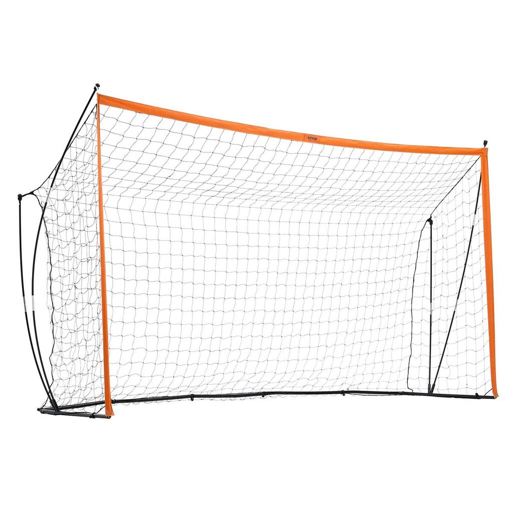 12x6 ft Portable Soccer Goal Kids Soccer Net Carry Bag Backyard Training