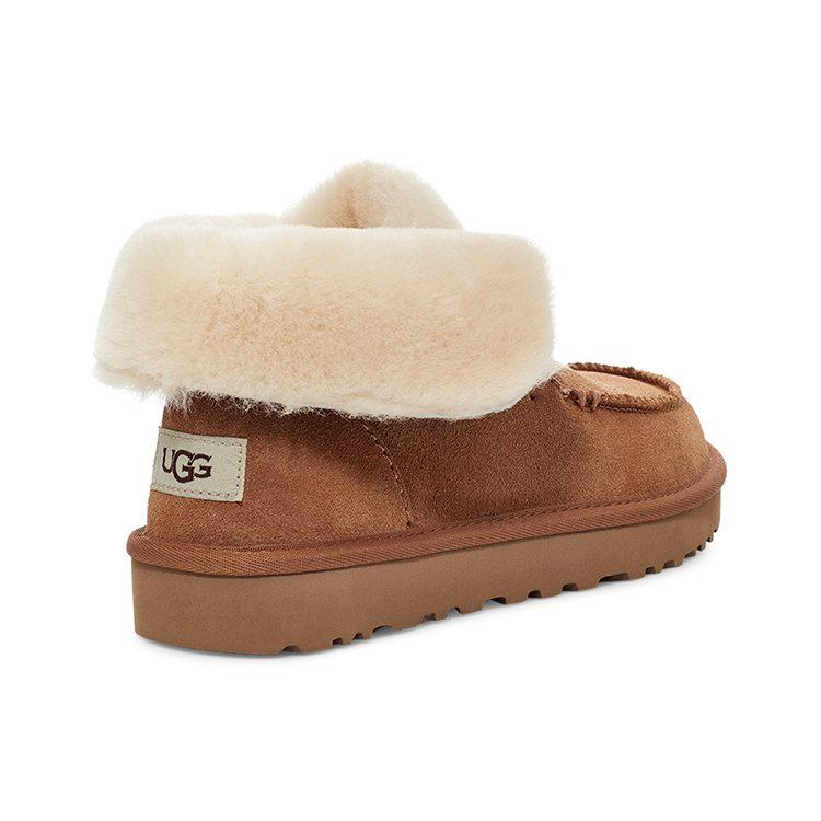 UGG Женская куртка Diara на шнуровке с флисовой подкладкой, коричневая, 1113090-CHE