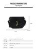 2021 Stylish Women’s Textured Shoulder & Crossbody Saddle Bag