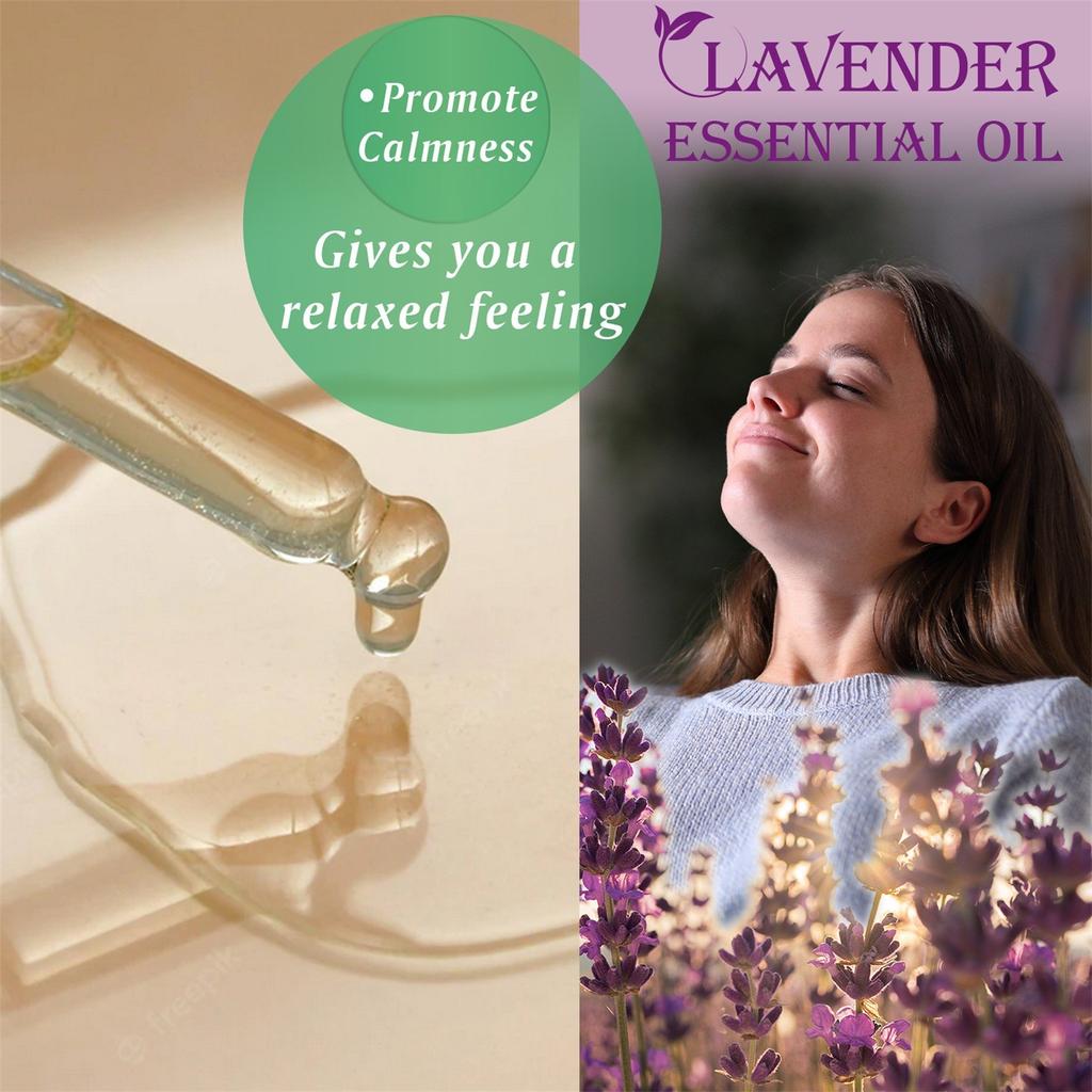 Лавандовая сыворотка подходит для массажа головы и тела, чтобы успокоить кожу, расслабить тело и разум и спать дома, 30 мл