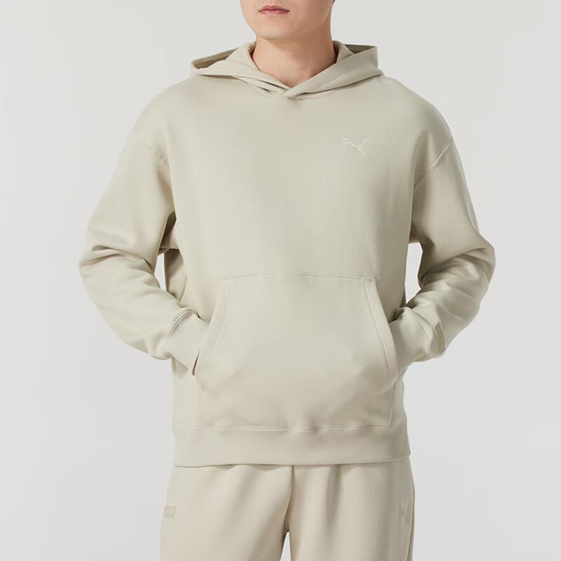 PUMA Sweatshirts Unisex Beige Hooded Moderate Other 631384-68