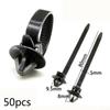 Clips Fastener Car Fastening Strap Kit Set Accessories 50pcs High Quality