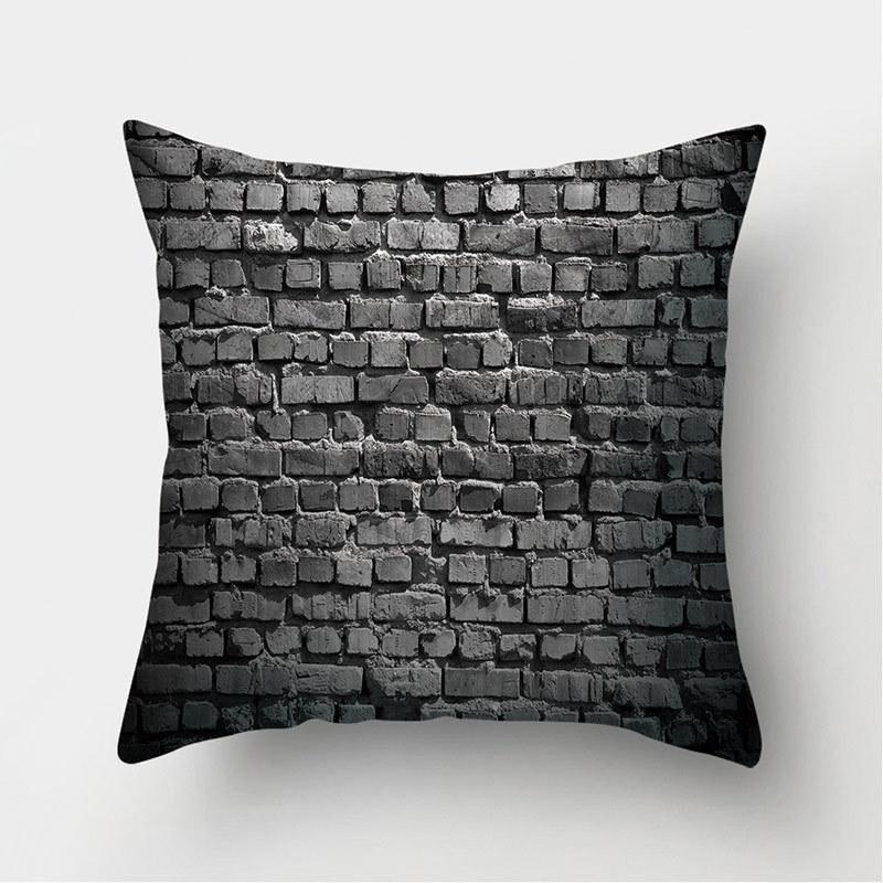 Чехол на подушку с рисунком из дерева и камня, домашний диван, украшение для автомобиля, поясная подушка, наволочка