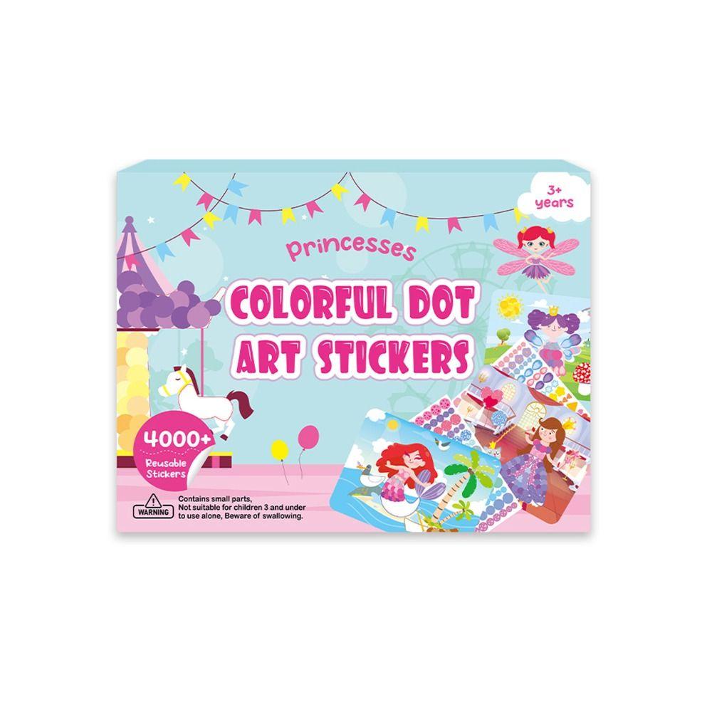 Puzzle Children Dot Colorful Book Paper DIY Color Dot Toy Parent-child interaction