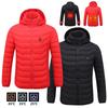 Thermal Winter Electric Usb Padded Coat Battery Heated Hoodie Jacket Warmer Body