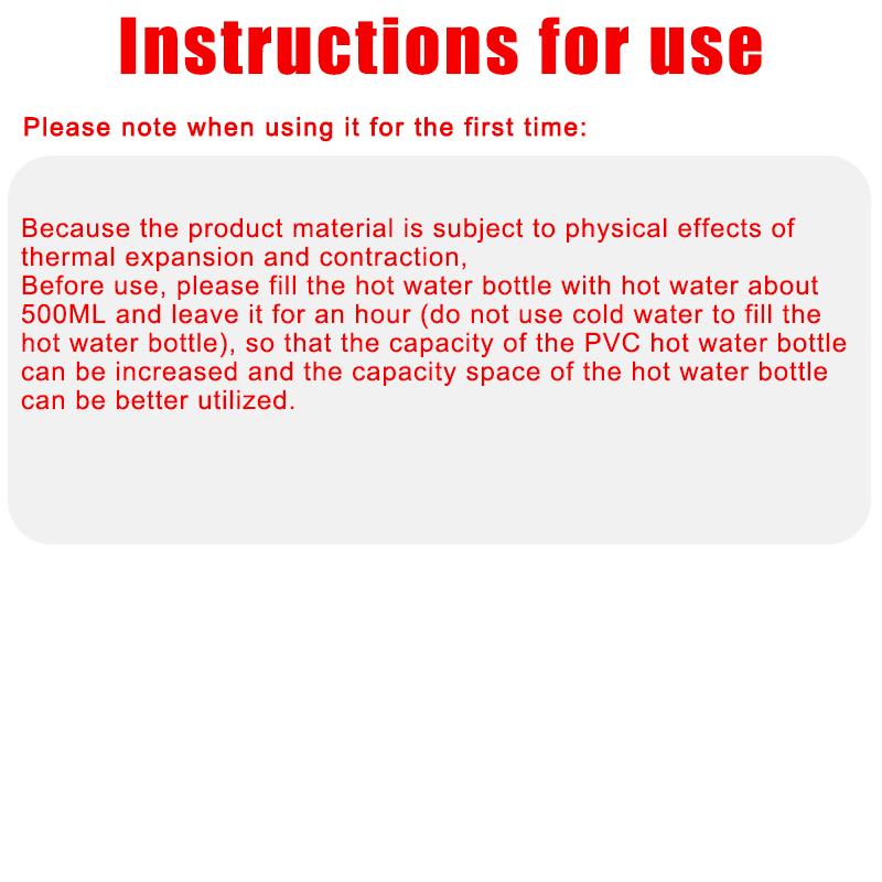 1000/2000 мл грелки мешок водонаполняющий мешок грелки для женщин согреть живот руки и ноги держать руки грелка мешок с горячей водой