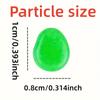 100pcs Glow In The Dark Pebbles, Resin Luminous Stones For Landscape, Garden Paths, Potted Plants, Parks, Aquarium Decor,