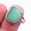 Natural Chrysoprase Gemstone Handmade 925 Solid Sterling Silver Ring Size 9 n9Y41