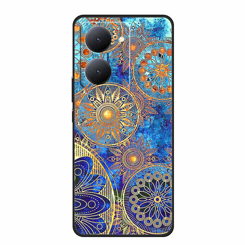 Для VIVO Y36 Y78m Y27 5G Чехол Животные Мягкий Силиконовый Задний Чехол Чехлы для Телефона для VIVO Y27 5G VIVOY36 5G 6.64" Крутой Волк Кошка Fundas