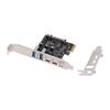Карта PCIe USB 3.2 Gen 1, пропускная способность 5 Гбит/с, 2 порта Type C и 2 порта Type A, карта расширения PCI Express на USB для настольного ПК