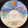 7-дюймовая пластинка SYLVESTER - Can't Stop Dancing F879A Fantasy 1979 США Танцевальная и электронная Б/У