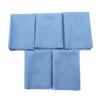 5pcs Microfiber Cleaning Polishing Polish Cloth for Musical Instrument Guitar Violin Piano Clarinet Trumpet Sax
