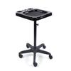 Aluminium Salon Instrument Tray, Height Adjustable Trolley Cart Tray Station On Wheels for Salon Tattoo Spa Beauty Service Holder Tool Storage