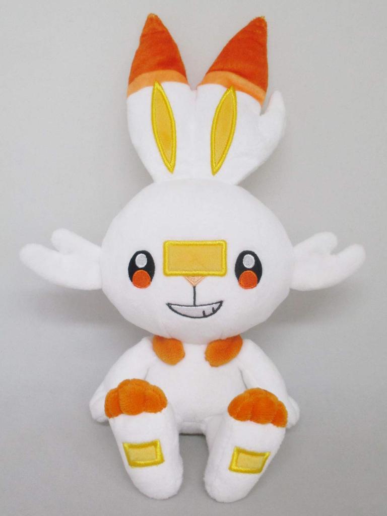 Sanei Boeki Pokemon КОЛЛЕКЦИЯ ВСЕХ ЗВЕЗД Scorbunny Ш18 x x В27см Плюшевая игрушка Pokemon PP150 (S) Д7.5