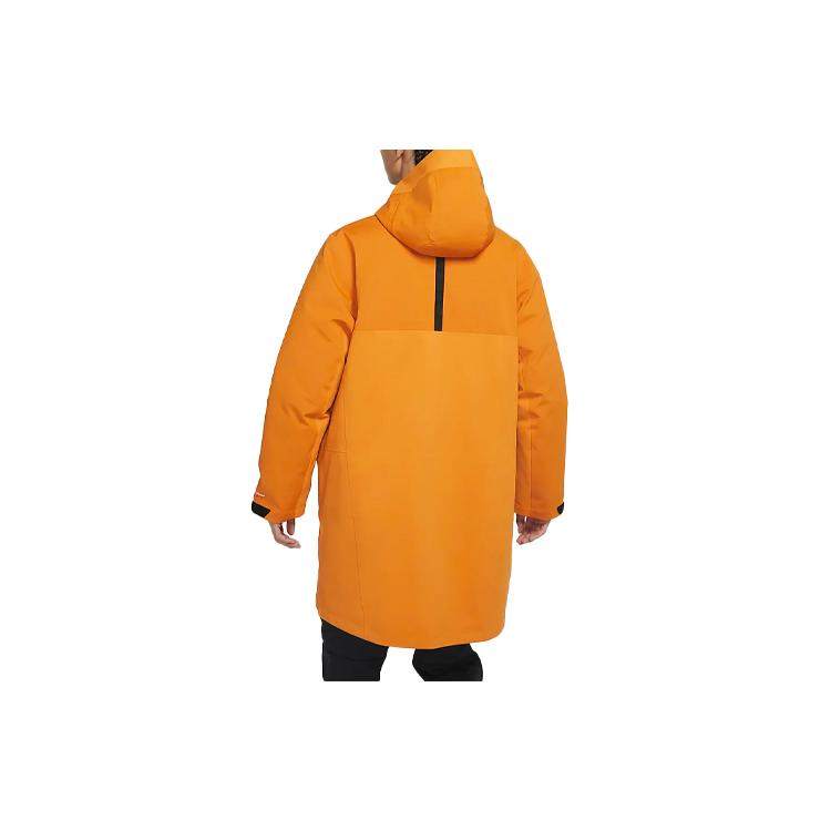 Nike Парки Мужские Светло-Карри Желтые С Капюшоном Умеренные DD6607-736